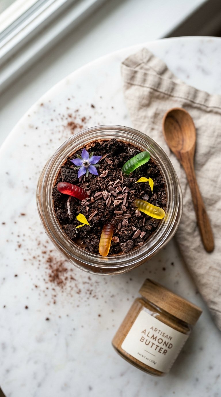 High-Protein Single-Serve Chocolate Protein Dirt Cup for Longevity (25g Protein)